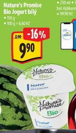 Albert Nature's Promise Bio Jogurt bílý nabídka