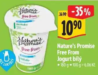 Albert Nature's Promise Free From Jogurt bílý nabídka