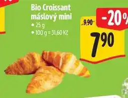 Albert Bio Croissant máslový mini nabídka