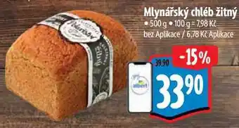 Albert Mlynářský chléb žitný nabídka