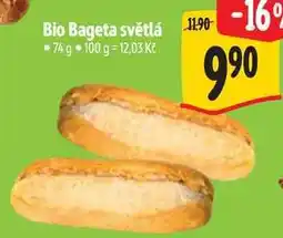 Albert Bio Bageta světlá nabídka