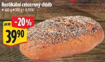 Albert Rustikální celozrnný chléb nabídka