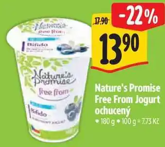 Albert Nature's Promise Free From Jogurt ochucený nabídka