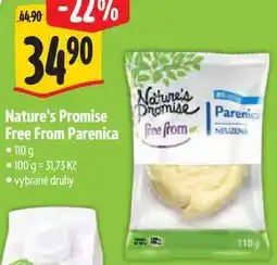 Albert Nature's Promise Free From Parenica nabídka