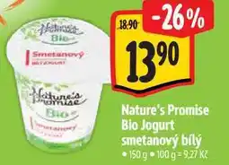 Albert Nature's Promise Bio Jogurt smetanový bílý nabídka