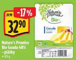 Albert Nature's Promise Bio Gouda 48% - plátky nabídka