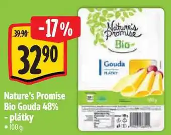 Albert Nature's Promise Bio Gouda 48% - plátky nabídka