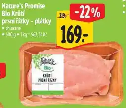 Albert Nature's Promise Bio Krůtí prsní řízky - plátky nabídka