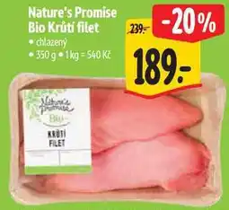 Albert Nature's Promise Bio Krůtí filet nabídka