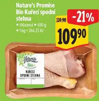 Albert Nature's Promise Bio Kuřecí spodní stehna nabídka