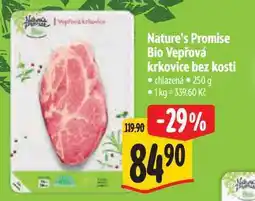 Albert Nature's Promise Bio Vepřová krkovice bez kosti nabídka