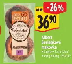 Albert Albert Bezlepková makovka nabídka
