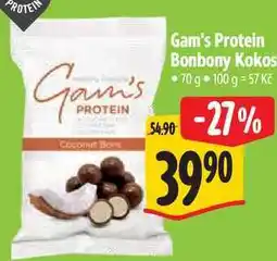Albert Gam's Protein Bonbony Kokos nabídka