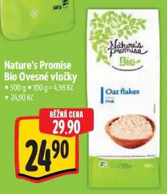 Albert Nature's Promise Bio Ovesné vločky nabídka
