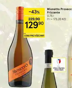 Tesco Mionetto Prosecc Frizzante nabídka