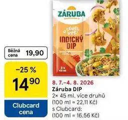 Tesco Záruba DIP, 2x 45 ml, více druhů nabídka
