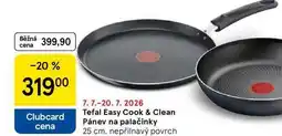 Tesco Tefal Easy Cook & Clean Pánev na palačinky, 25 cm, nepřilnavý povrch nabídka