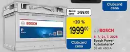Tesco Bosch Power Autobaterie, 55 Ah 460 A nabídka