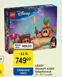 Tesco LEGO Disney 43293 Kakamorové 9+, 407 kostek nabídka
