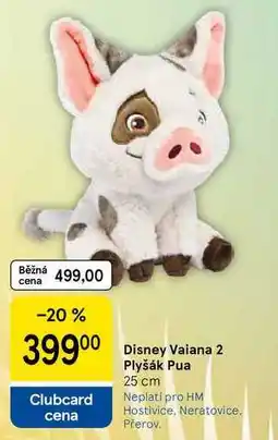 Tesco Disney Vaiana 2 Plyšák Pua, 25 cm nabídka