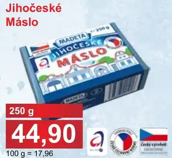 PLUS JIP Madeta Jihočeské Máslo nabídka