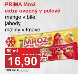 PLUS JIP PRIMA Mrož extra ovocný v polevě nabídka
