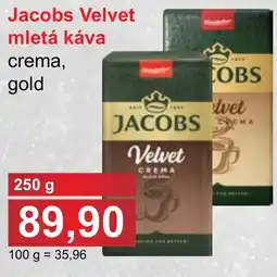 PLUS JIP Jacobs Velvet mletá káva nabídka