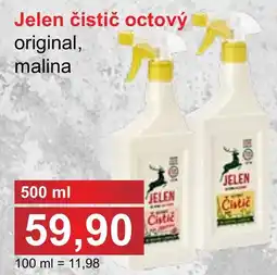 PLUS JIP Jelen čistič octový original, malina nabídka