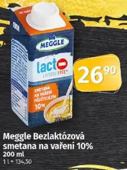 COOP TIP Meggle Bezlaktózová smetana na vaření 10% nabídka