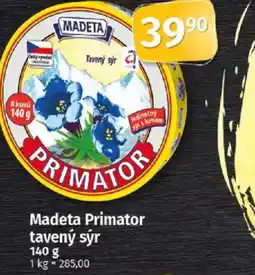 COOP TIP Madeta Primator tavený sýr nabídka