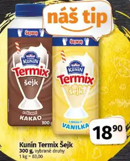 COOP TIP Kunín Termix Šejk nabídka