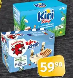 COOP TIP Sýr a Křup/ Kiri Křup Rodinné balení nabídka