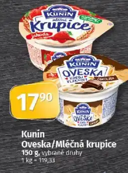 COOP TIP Kunin Oveska/Mléčná krupice nabídka