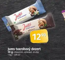 COOP TIP Jums tvarohový dezert nabídka