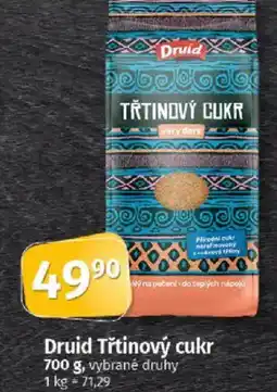 COOP TIP Druid Třtinový cukr nabídka