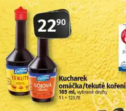 COOP TIP Kucharek omáčka/tekuté koření nabídka