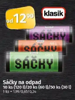 COOP TIP Sáčky na odpad nabídka