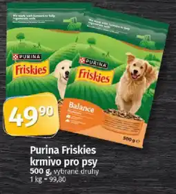 COOP TIP Purina Friskies krmivo pro psy nabídka