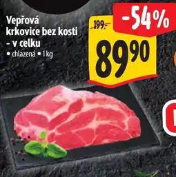 Albert Vepřová krkovice bez kosti - v celku nabídka