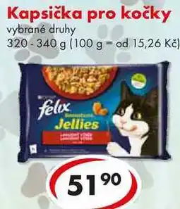 CBA Kapsička pro kočky nabídka