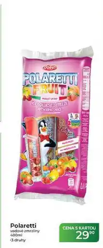 Tamda Foods Polaretti vodové zmrzliny nabídka