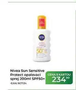 Tamda Foods Nivea Sun Sensitive Protect opalovací sprej 200ml SPF50+ nabídka
