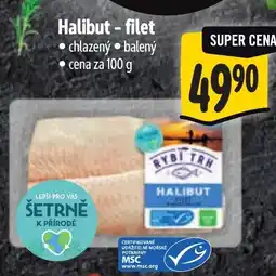 Albert Halibut - filet nabídka