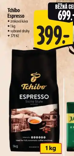 Albert Tchibo Espresso nabídka