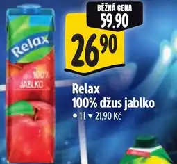 Albert Relax 100% džus jablko nabídka