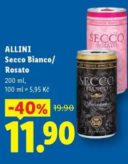 Lidl ALLINI Secco Bianco/ Rosato nabídka