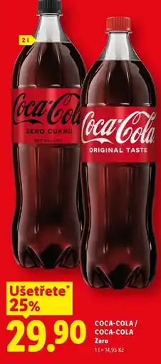 Lidl COCA-COLA / COCA-COLA Zero nabídka