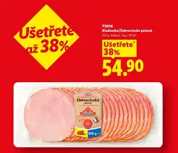 Lidl PIKOK Kladenská/Debrecínská nabídka