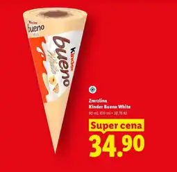 Lidl Zmrzlina Kinder Bueno White nabídka