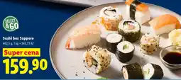 Lidl Sushi box Sapporo nabídka